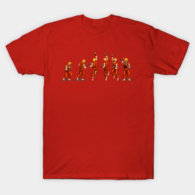 Street Fighter 2 Ken T-Shirt by STUFFnTHINGS